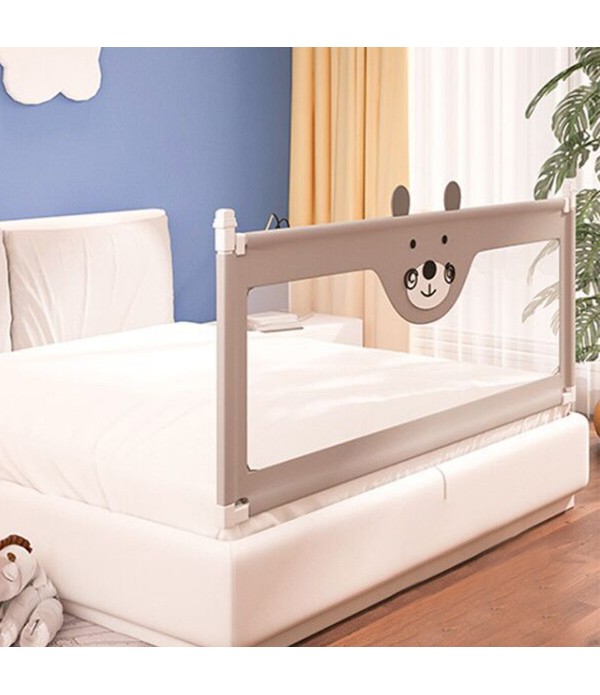 100CM Height Bed Rail/BedRail Kids Safety Cot Guard Protecte Set- 28Layer Adjust - 2m