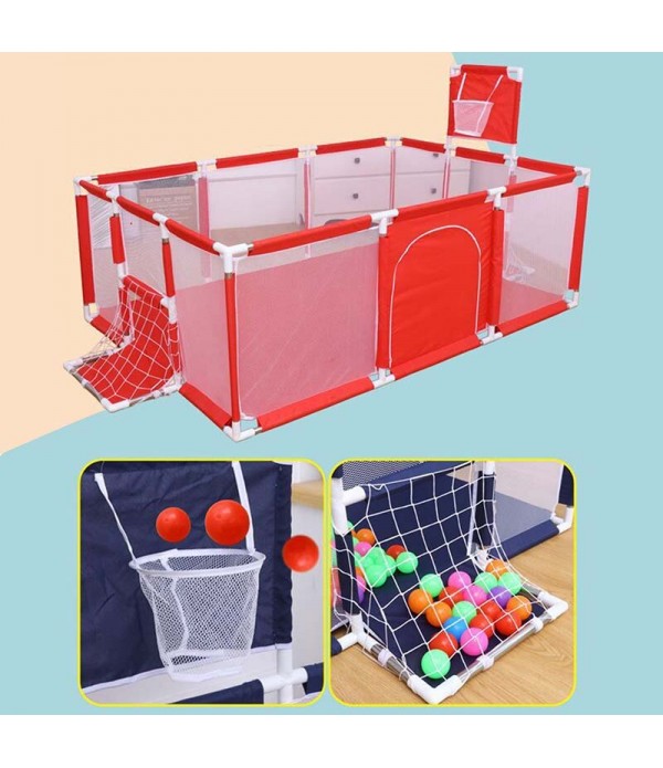 Baby Playpen for Children Playground Baby Furniture Bed Barriers Safety Folding Baby Park Baby Crib Indoor Baby Safety Fences - 