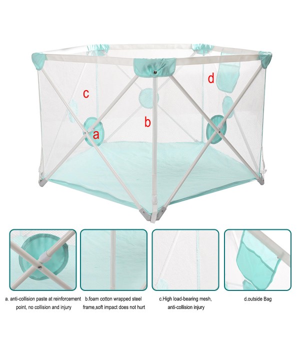 110*72*73 cm Children playpen Safety Fence Baby Playpen Fence Safety Barrier For 0-6Y Kids Children Playpen Newborns Game Plaype