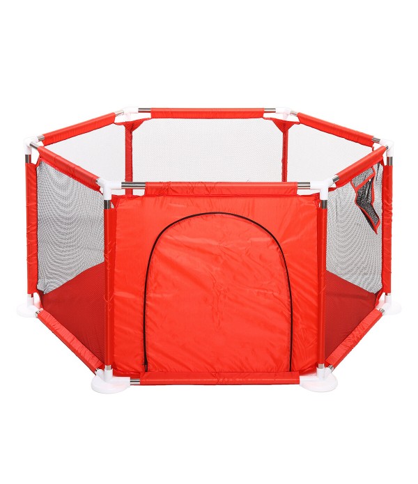 70x66CM 6 Sided Baby Playpen Interactive Safety Indoor Gate Play Yards Tent Court Kids Furniture for Children Large Dry Pool Pla