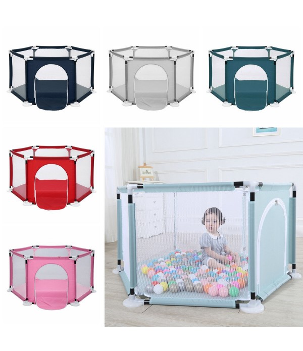 3-6 Years Baby Safety Playpen Baby Fence Gate Fold...