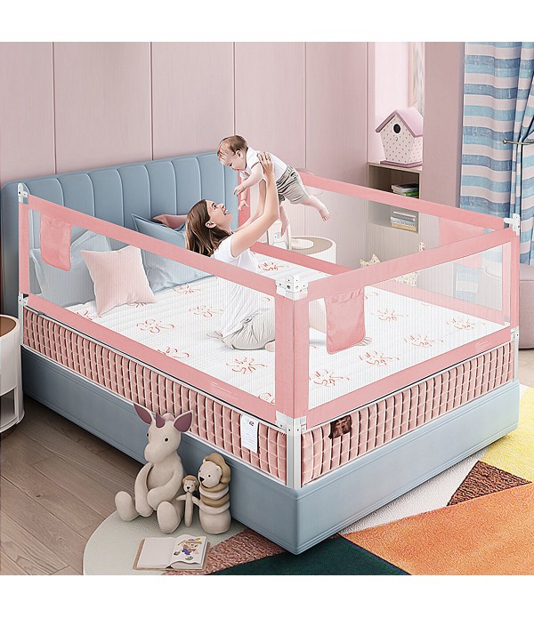 1.5/1.8/2m Bed Rail Baby Guard Toddler Safety Guar...