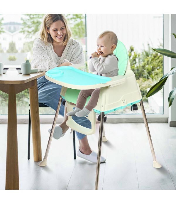 Children's Dining Chair Baby Eating Table BB Plastic Multifunctional Dining Chair Men and Women Baby Game Dining Chair Pulley Ga