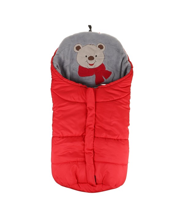 Baby Sleeping Bag Universal Baby Stroller Blanket Waterproof Baby Stroller Quilt Sleeping Bag Dual-purpose Blanket - Red