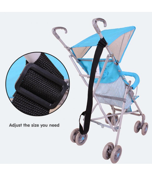 Infant Baby Folding Stroller Pram Carrying Strap Adjustable Safety Security Belt