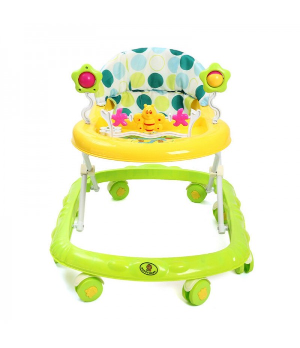 Baby Walker Adjustable Activity Learn Toddler Mummy Toys Walk Jumper - Blue