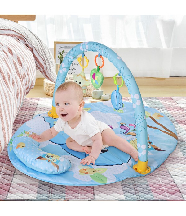 Baby Gym Play Mat Educational Rack Toys Baby Gym M...