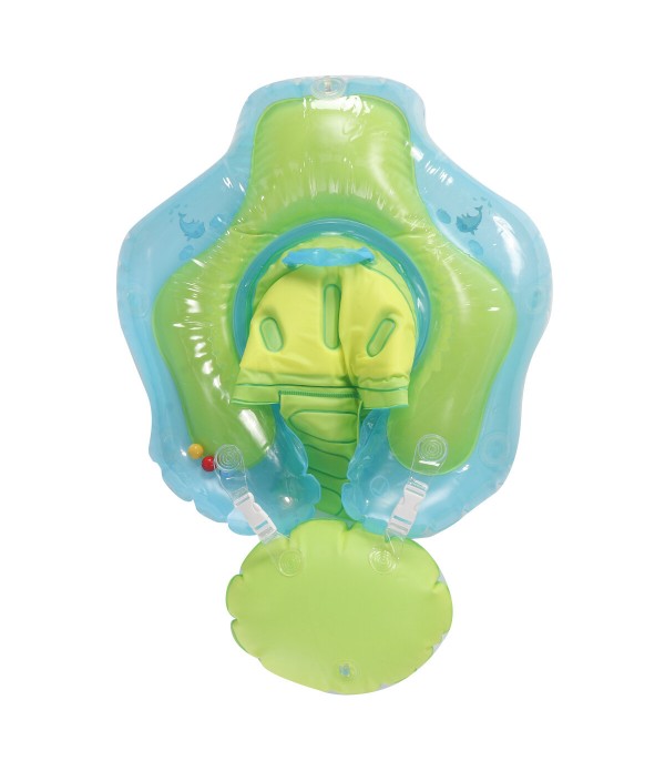 Inflatable Baby Swimming Ring Toddler Float Swim Pool Water Seat Canopy - L