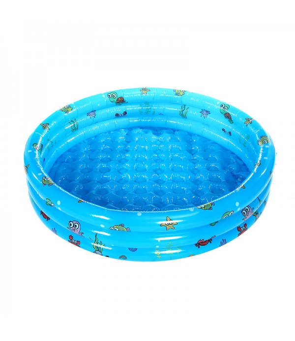 3Layer Summer Kids Swimming Pool Children Water Paddling Activity Inflatable Fun Playing Pool Children's Folding Tub Basin Baby 