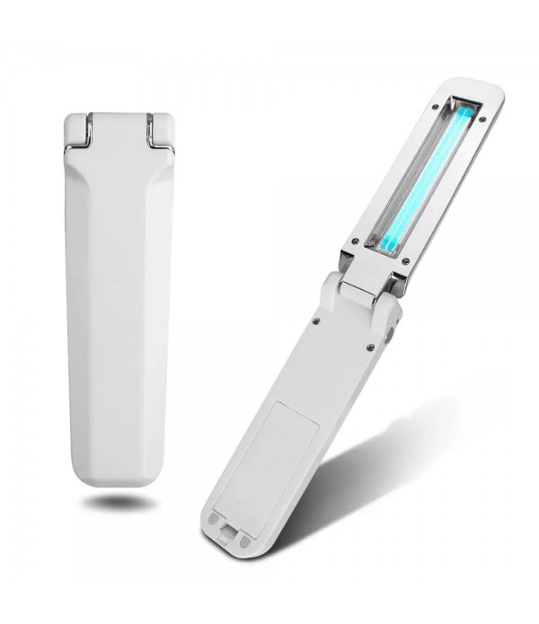 UVC Handheld Folding USB Sterilization Sterilize  Germicidal Flashlight Ultraviolet Lamp Home Travel Lamp