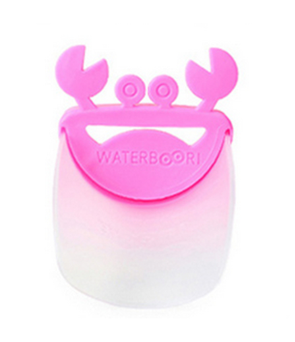 Baby Children Cartoon Crab Faucet Extender Hand Wa...