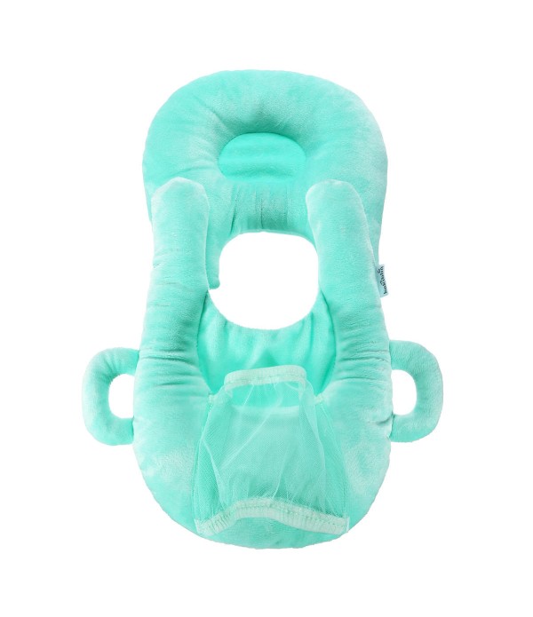 Nursing Breastfeeding Baby Support Cushion Baby Breast Feeding Pillow Adjustable - Blue