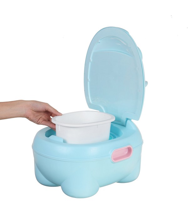 Infant Toilet trainer Toilet seat Children Potty Baby Toilet Learning Pot Children Toilet - Pink