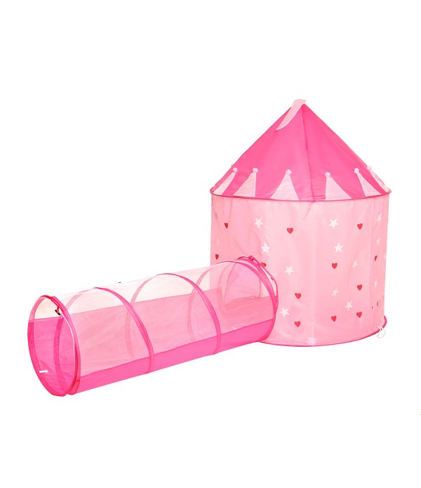 135CM Kids Play Tent Ball Pool Tent Princess Castle Portable Indoor Outdoor Baby Tents House Hut for Kids Toys