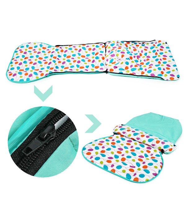 Newborn Baby Sleeping Bag Sleepsack Swaddle Wrap Pram Stroller Seat Bed Blankets - Black