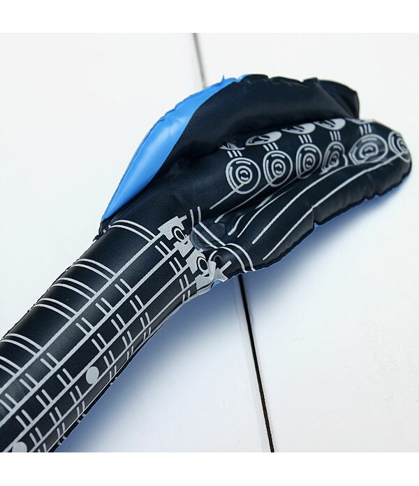 Baby Kids Air Inflatable Guitar Show Prop Toys Music Dream - Blue