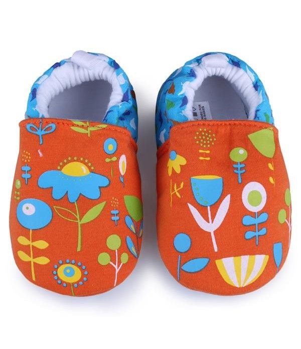 Baby Cartoon Flower Prewalker Shoes Infant Soft Learning Footwear - 11