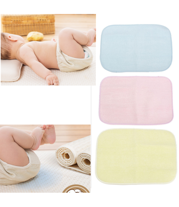 Best Price Baby Infant Waterproof Urine Mat Cover Burp Changing Pad Reusable -  Yellow